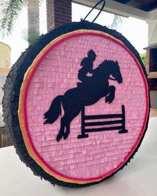 Piñata de equitación