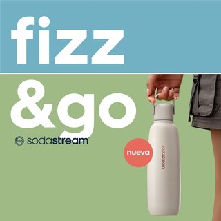 Bottiglia in acciaio inossidabile SodaStream per gasare l'acqua
