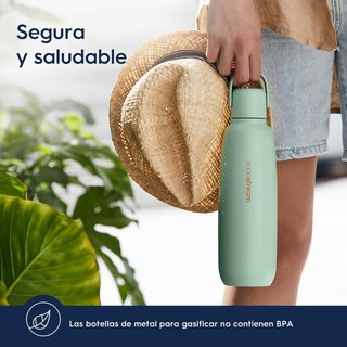 Bottiglia in acciaio inossidabile SodaStream per gasare l'acqua