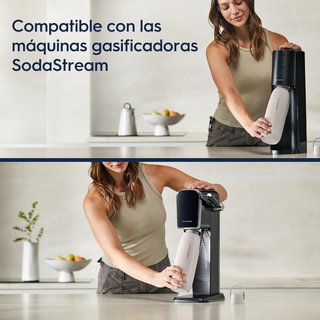 Bottiglia in acciaio inossidabile SodaStream per gasare l'acqua