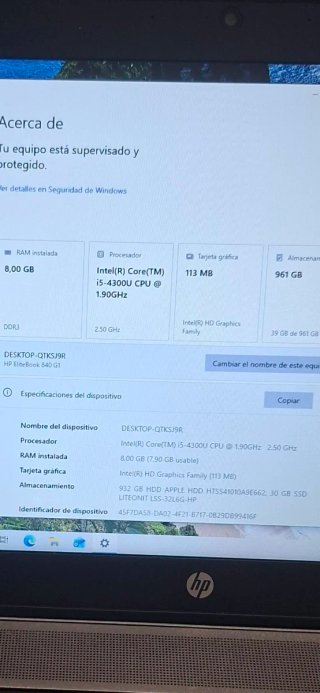 HP Core i5-VPro 1TB
