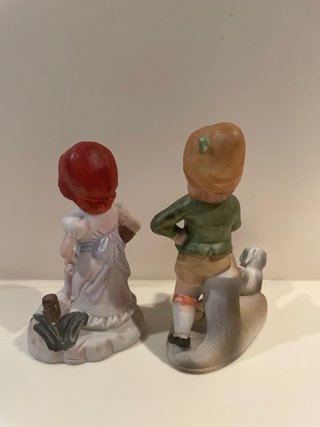 Statuette vintage bambini Capodimonte