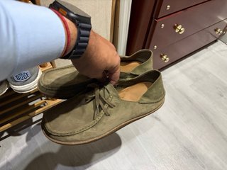 Zapatos Clarks Verde Oliva