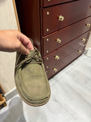 Zapatos Clarks Verde Oliva