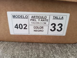 Zapatos piñorra talla 33