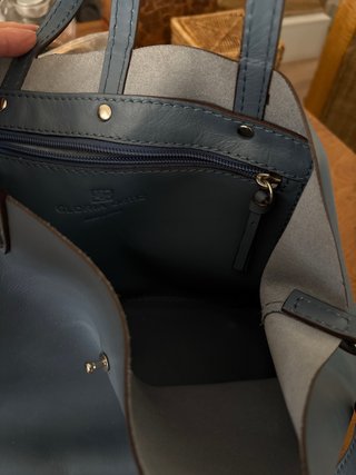 Bolso Piel Gloria Ortiz Azul