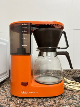 Cafetera Melitta Special 111 Vintage Naranja
