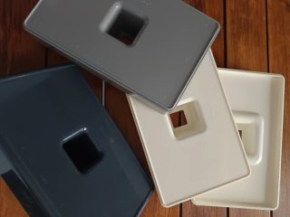Contenitore Cucito Tupperware Bianco Grigio e nero