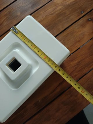 Contenitore Cucito Tupperware Bianco Grigio e nero