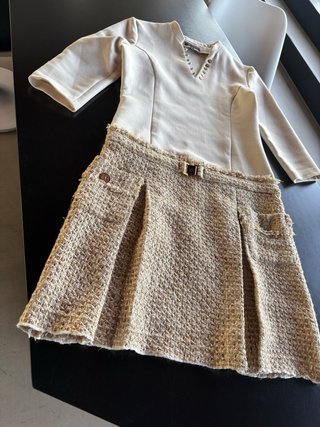 Vestido Pedro del Hierro Beige y Marrón