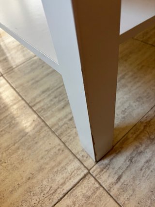 Mesa centro IKEA LACK blanca 118x78cm