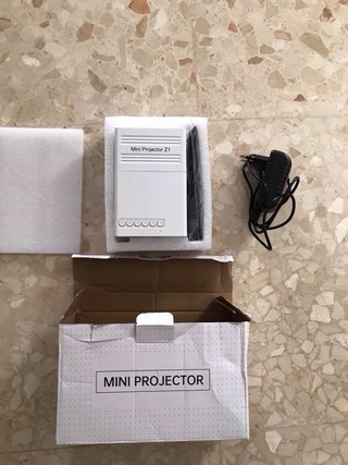 Proyector Mini Z1 Portátil Blanco