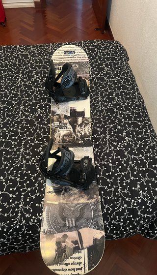 Tabla Snowboard Nitro Swindle 152cm + Fijaciones