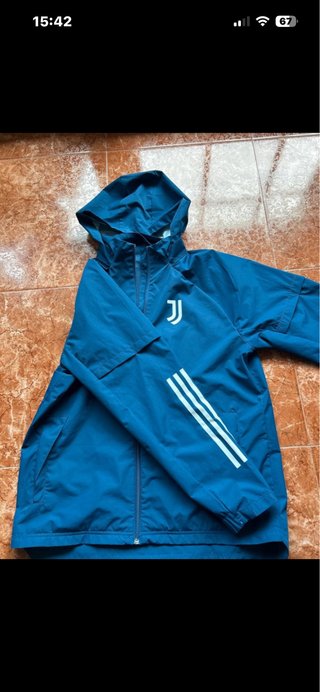 Chaqueta Juventus Adidas Cortavientos Azul