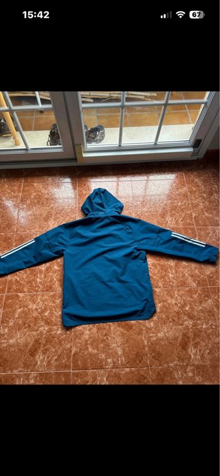 Chaqueta Juventus Adidas Cortavientos Azul