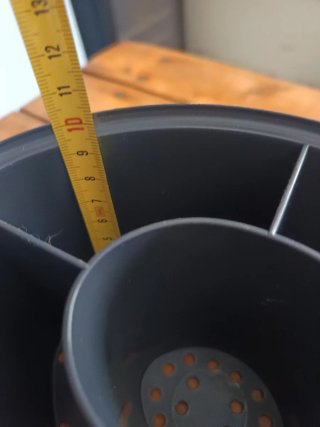 Scolaposate Tupperware Grigio