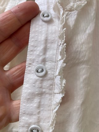 Camisa seda Massimo Dutti beige