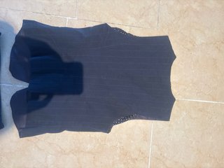Conjunto IKKS chaleco y pantalón szul marino