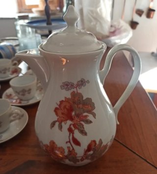Servizio Tè Porcellana Bohemia Elegante 12 pezzi