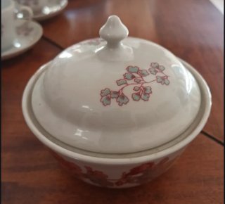 Servizio Tè Porcellana Bohemia Elegante 12 pezzi
