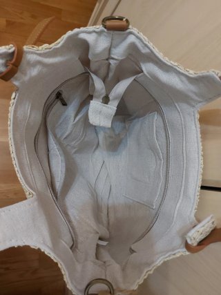 Bolso de rafia