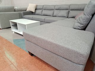 Divano ad Angolo con Chaise Longue Gigante 274cm
