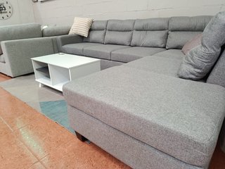 Divano ad Angolo con Chaise Longue Gigante 274cm