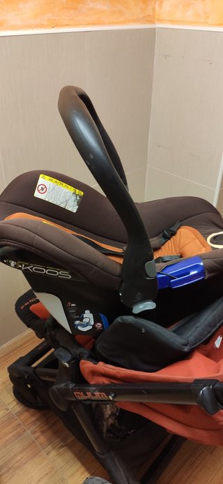 Carrito Bebé NUUN + Portabebés Grupo 0