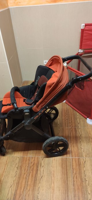Carrito Bebé NUUN + Portabebés Grupo 0