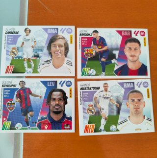 Lote cromos Liga Panini 2025-26