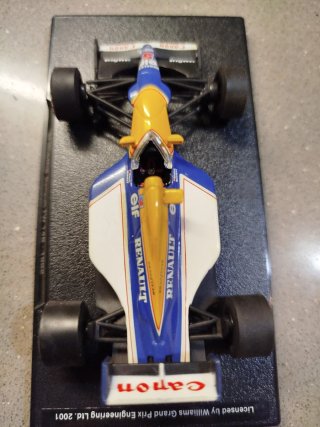 Williams Renault FW14B 1992 Coche Escala 1:43