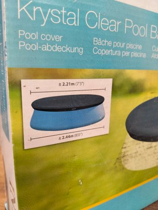 Cobertor Piscina Intex Easy Set 244 cm