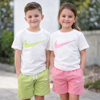 Conjunto Nike Unisex Blanco y Verde