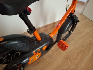 Bicicleta infantil 14 con ruedines