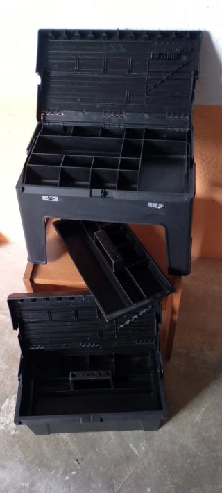 Caja cofre de herramientas Wurth con bandejas
