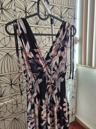 Vestido Comprido Fresco - tamanho único