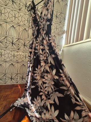 Vestido Comprido Fresco - tamanho único