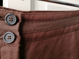 Pantalones 100% lino Mango, T42