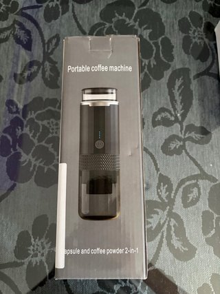 Cafetera Portátil 2 en 1 a batería