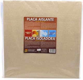 Piastra isolante in fibra di roccia Pyro Feu resistente fino a 850ºC