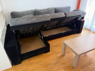 Divano chaise longue estensibile