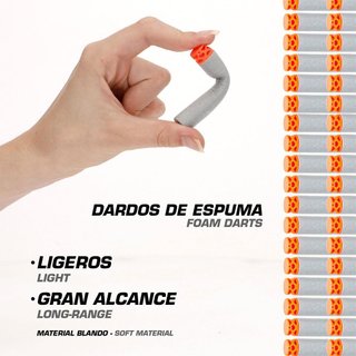 COLORBABY pistola dardos espuma zombies niños