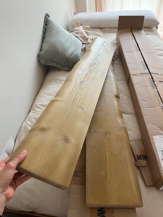 Baldas de madera 120cm Nuevas