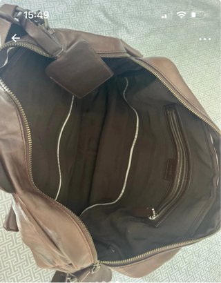 Maletín Piel Marrón Hugo Boss