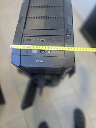 Torre PC Nox X2 PROYECT Negra/Roja. 16 gb RAM