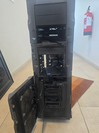 Torre PC Nox X2 PROYECT Negra/Roja. 16 gb RAM
