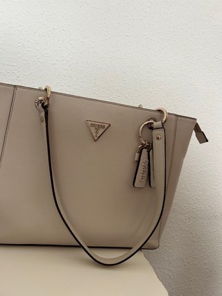 Bolso Guess Beige