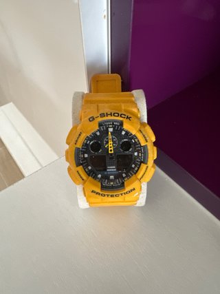Reloj G-Shock Azul y Amarillo