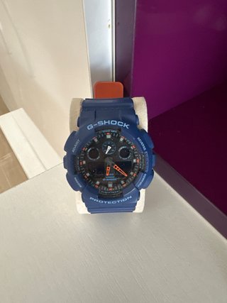 Reloj G-Shock Azul y Amarillo