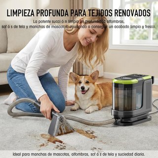 Limpiador tapicerías aspiración y lavado NUEVO